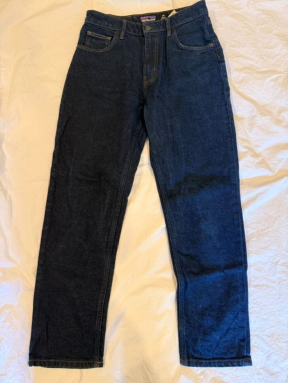 Excellent condition Patagonia Women's Straight Fit Jeans, Size 29. Indigo